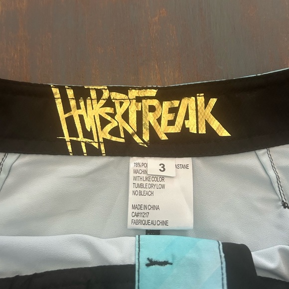 ➕O’Neill Gradient Blue Board Shorts hyperfreak ladies Med - Picture 3 of 8